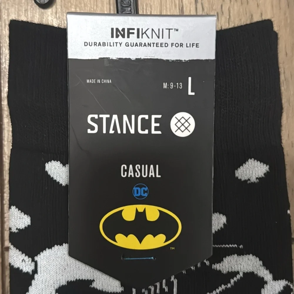 NTW Stance Harley Quinn DC Batman Black Socks Men’s Large (9-13)